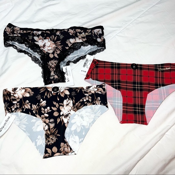 Set of 3 panties from La Vie En Rose (Brand New) - Picture 1 of 7
